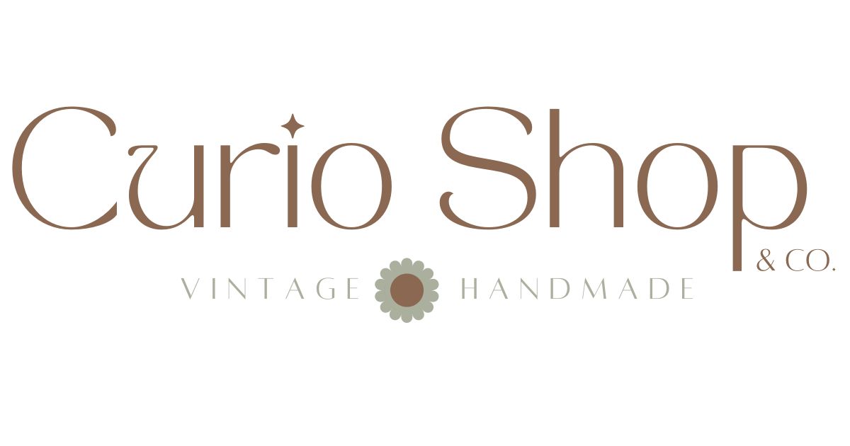 Curio Shop Vintage and Handmade Logo 